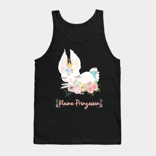 Häschen Kleine Prinzessin Blumen Süß Tank Top